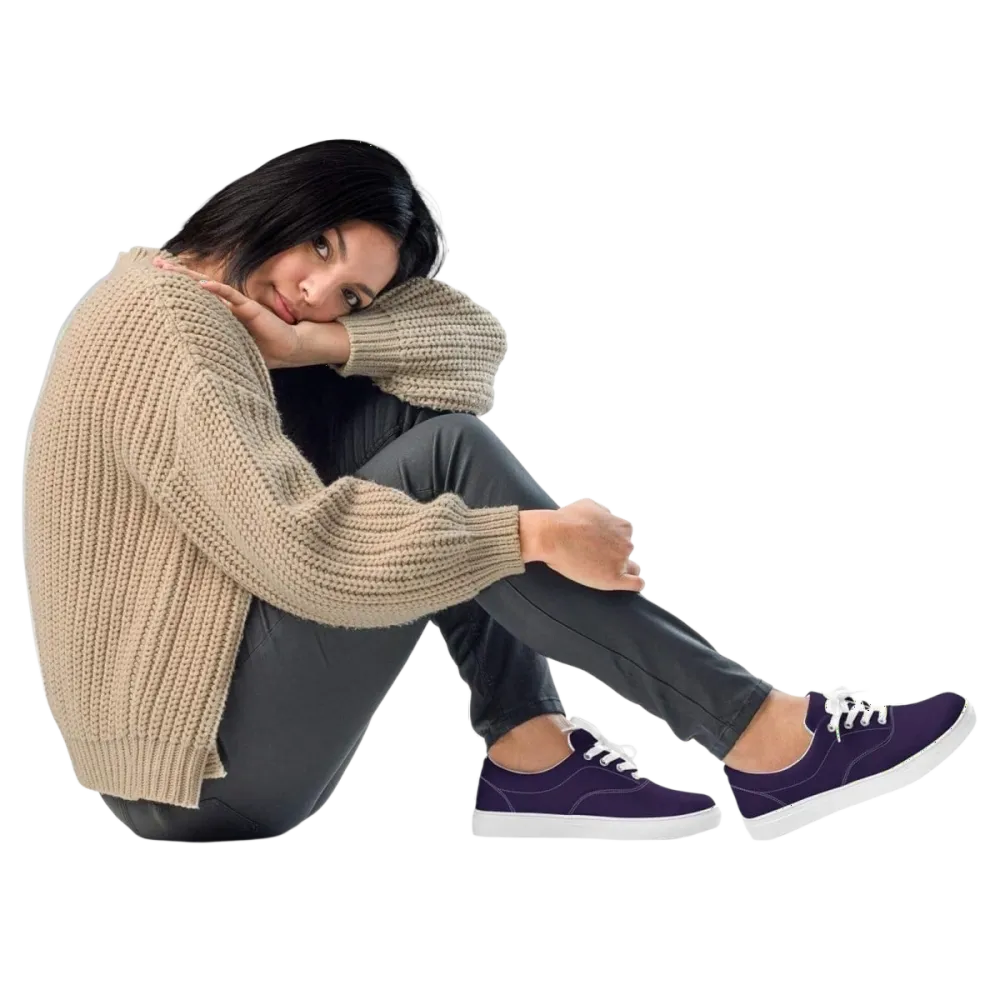 Damen-Canvas-Schuhe mit EVA-Sohle und Polsterung, Damenschuhe Größe 35-44, von BUYATHOME24.