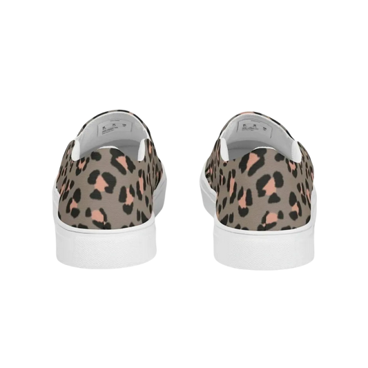 Damen Canvas Slipper in Größe 35-44 von BUYATHOME24, bequeme Slip-On Schuhe mit bedruckbarer Oberfläche.