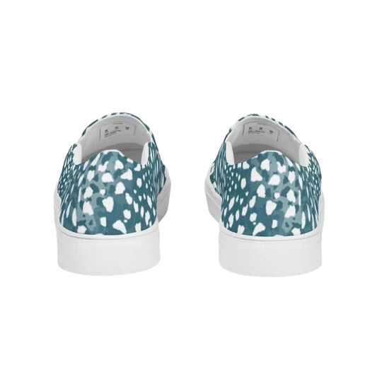 Damen Canvas Slipper von BUYATHOME24, atmungsaktiv mit EVA-Sohle, bedruckbar, für Größen 35-44, bequeme Freizeitschuhe