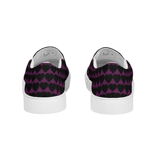 Damen Canvas Slipper von BUYATHOME24, atmungsaktive Freizeitschuhe in Größe 35-44, bequeme Textil-Laufsohle