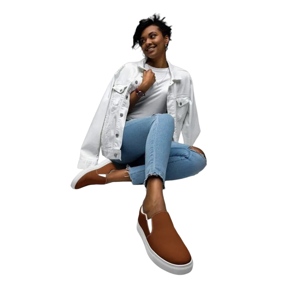 Damen Canvas Slipper von BUYATHOME24, atmungsaktive Freizeitschuhe in Größe 35-44, weiche, bequeme Hausschuhe mit Canvas-Obermaterial.