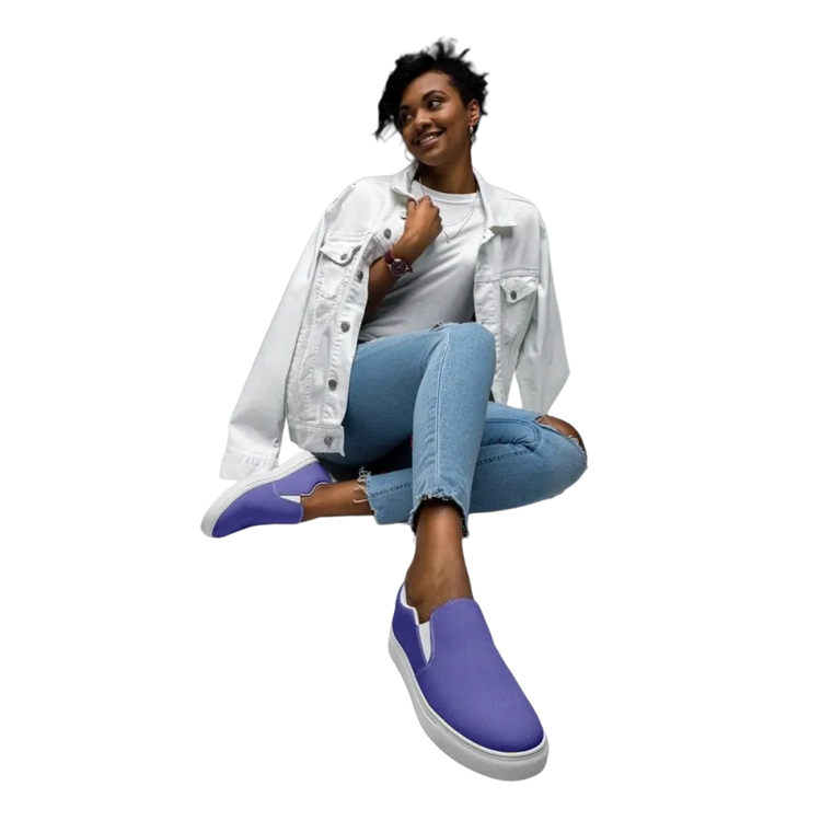 Damen Canvas Slipper von BUYATHOME24, atmungsaktive Leinenschuhe mit EVA-Sohle, in Größe 35-44, bequem und leicht.