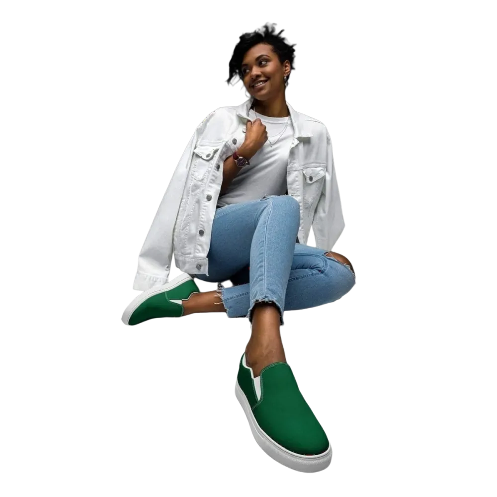 Damen Canvas Slipper von BUYATHOME24, atmungsaktive Schuhe mit EVA-Sohle, in Größe 35-44, bequeme und leichte Hausschuhe