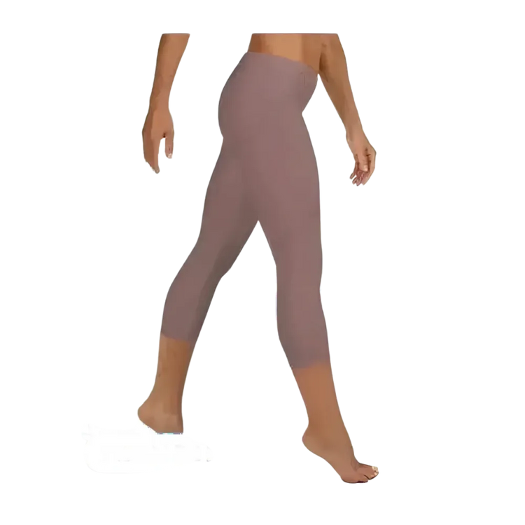Damen Capri-Leggings von BUYATHOME24 aus Mikrofaser mit UV-Schutz, in XS bis XL, geeignet für Sport und Yoga.