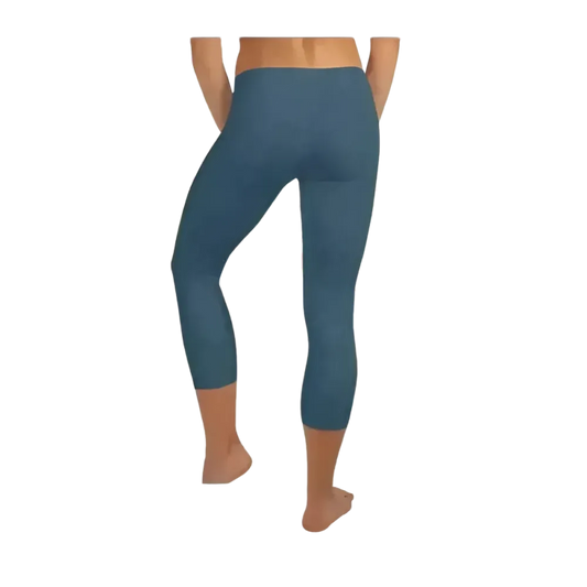 Damen Capri-Leggings aus Mikrofaser mit UV-Schutz in XS bis XL, bequemes Yoga-Design, von BUYATHOME24.