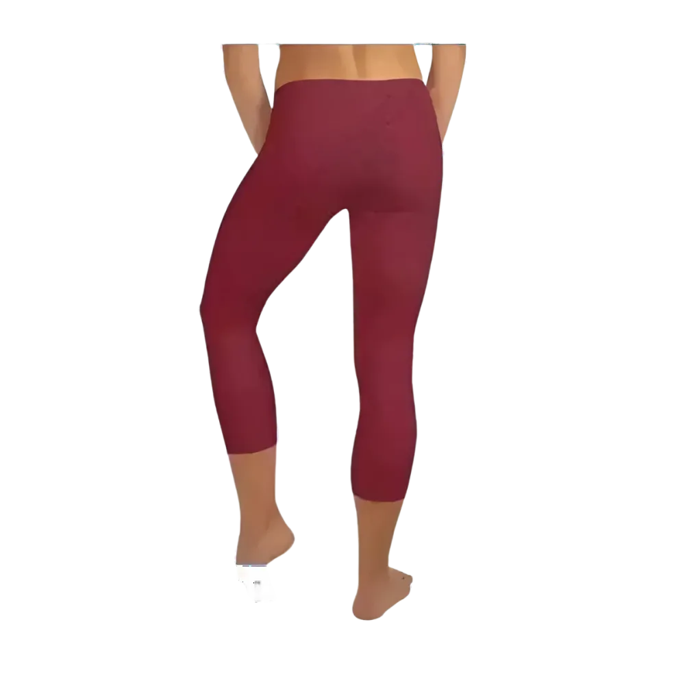 Damen Capri-Leggings aus Mikrofaser mit UV-Schutz in XS-XL, bequem und sportlich, von BUYATHOME24, auf einer Yoga-Leggings.