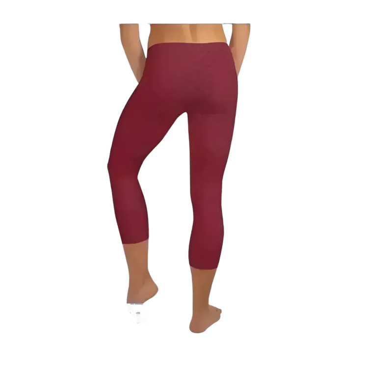 Damen Capri-Leggings aus Mikrofaser mit UV-Schutz in XS-XL, bequem und sportlich, von BUYATHOME24, auf einer Yoga-Leggings.