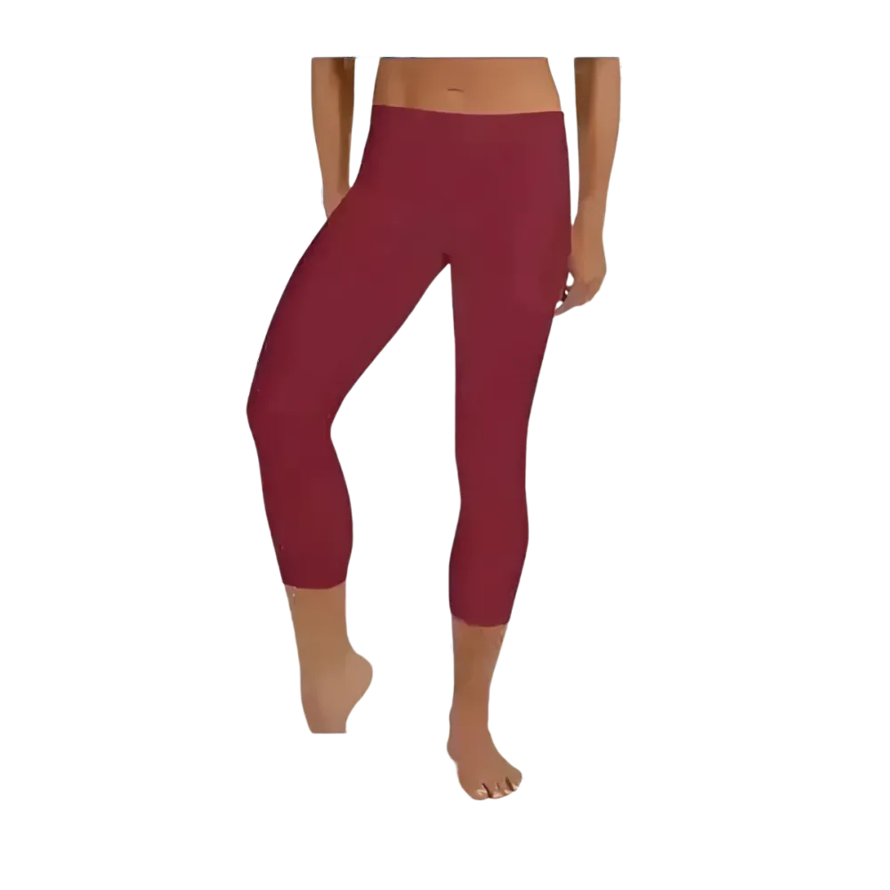 Damen Capri-Leggings aus Mikrofaser mit UV-Schutz in XS bis XL, bequemes Yoga- und Freizeit-Design von BUYATHOME24