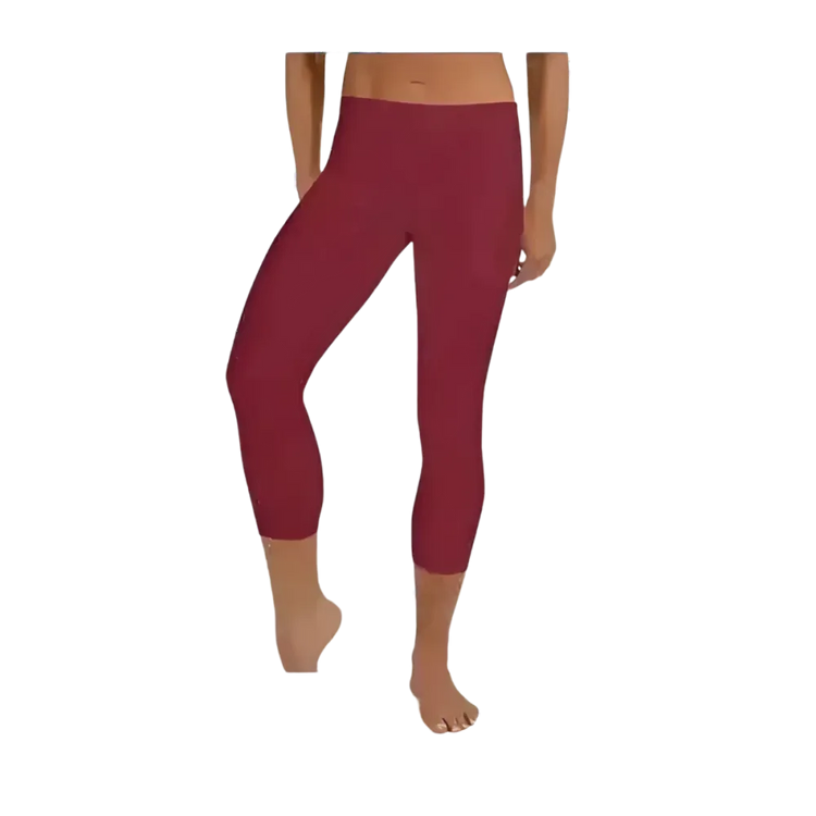 Damen Capri-Leggings aus Mikrofaser mit UV-Schutz in XS bis XL, bequemes Yoga- und Freizeit-Design von BUYATHOME24