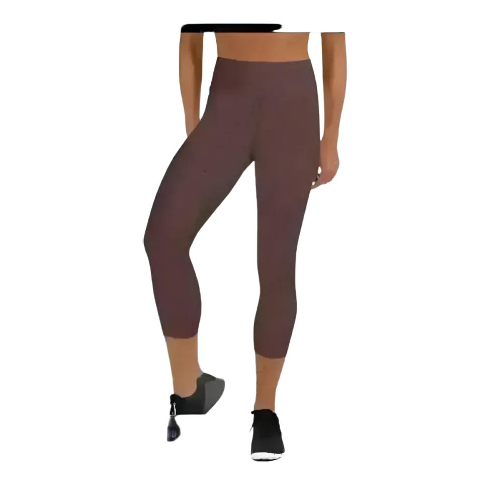 Damen Capri-Leggings von BUYATHOME24 mit UV-Schutz, in XS bis XL, ideal für Sport und Yoga, bequemes Stretchmaterial