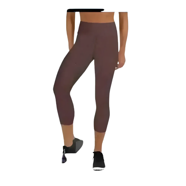 Damen Capri-Leggings von BUYATHOME24 mit UV-Schutz, in XS bis XL, ideal für Sport und Yoga, bequemes Stretchmaterial