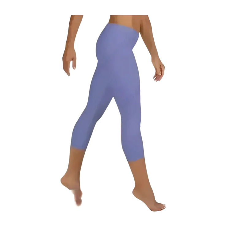Damen Capri-Leggings von BUYATHOME24, sportliche Yoga-Leggings mit UV-Schutz in den Größen XS bis XL, bequem und atmungsaktiv