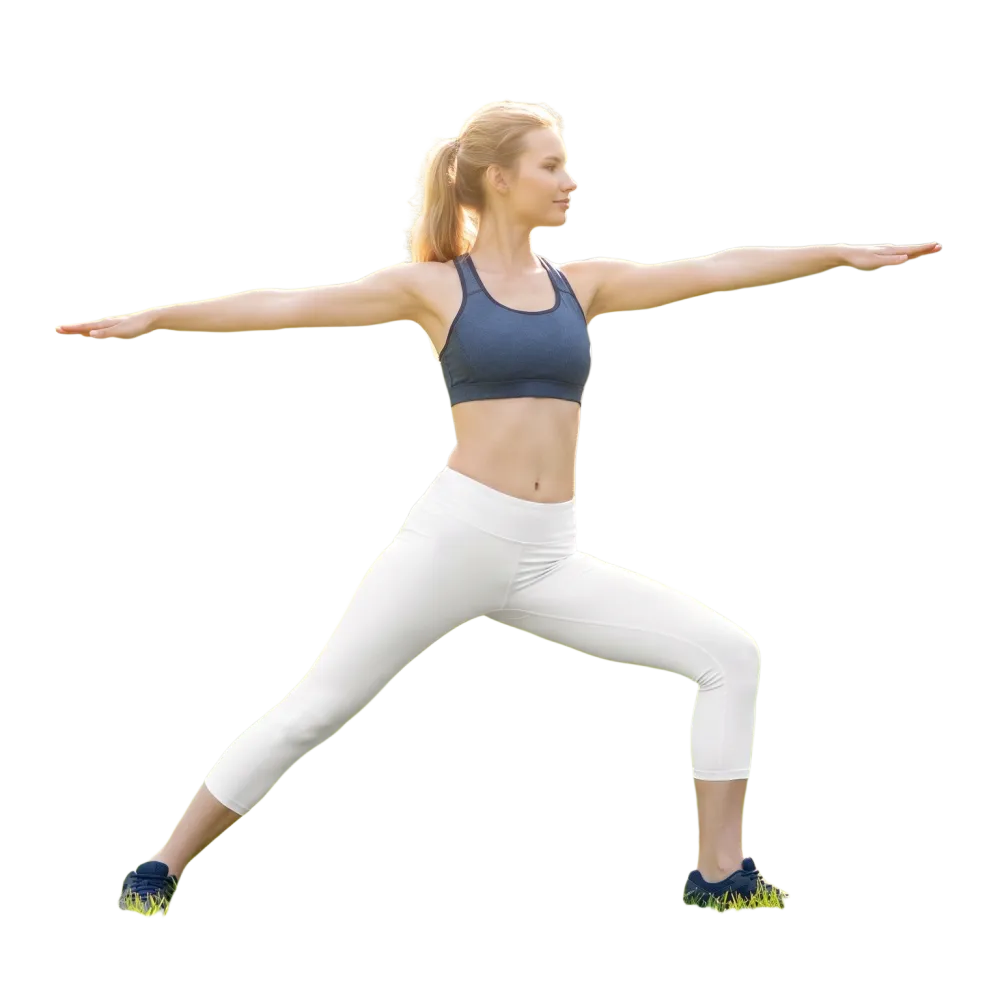Damen Capri-Leggings von BUYATHOME24, sportlich, UV-Schutz, elastisch, in XS bis XL, perfekte Passform, sportliche Freizeitkleidung