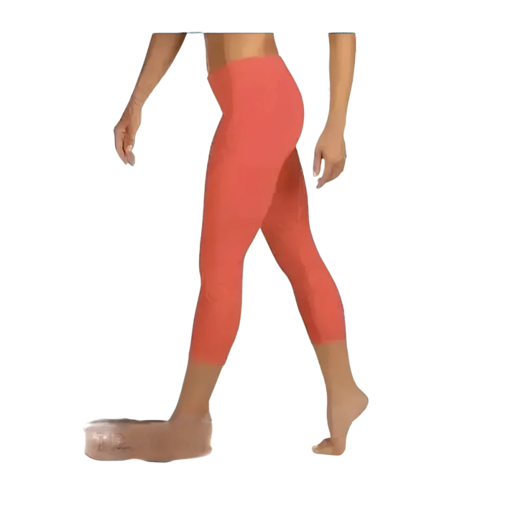 Damen Capri-Leggings mit UV-Schutz in XS-XL von BUYATHOME24, bequeme Yoga-Leggings mit personalisierbarem Design.