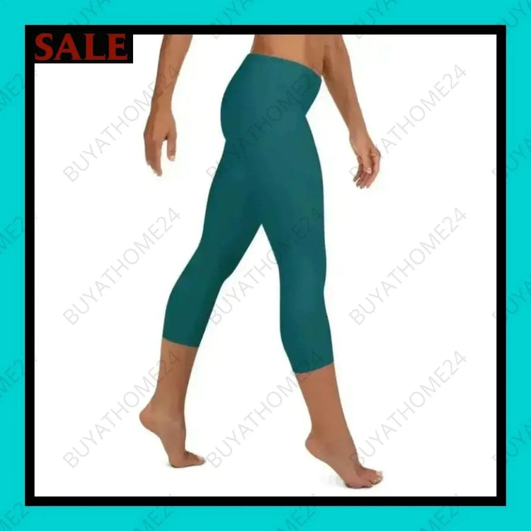 • Damen Capri-Leggings XS-XL - BUYATHOME24 - Textildruck - GERMANY - Capri-Leggings, DAMENMODE