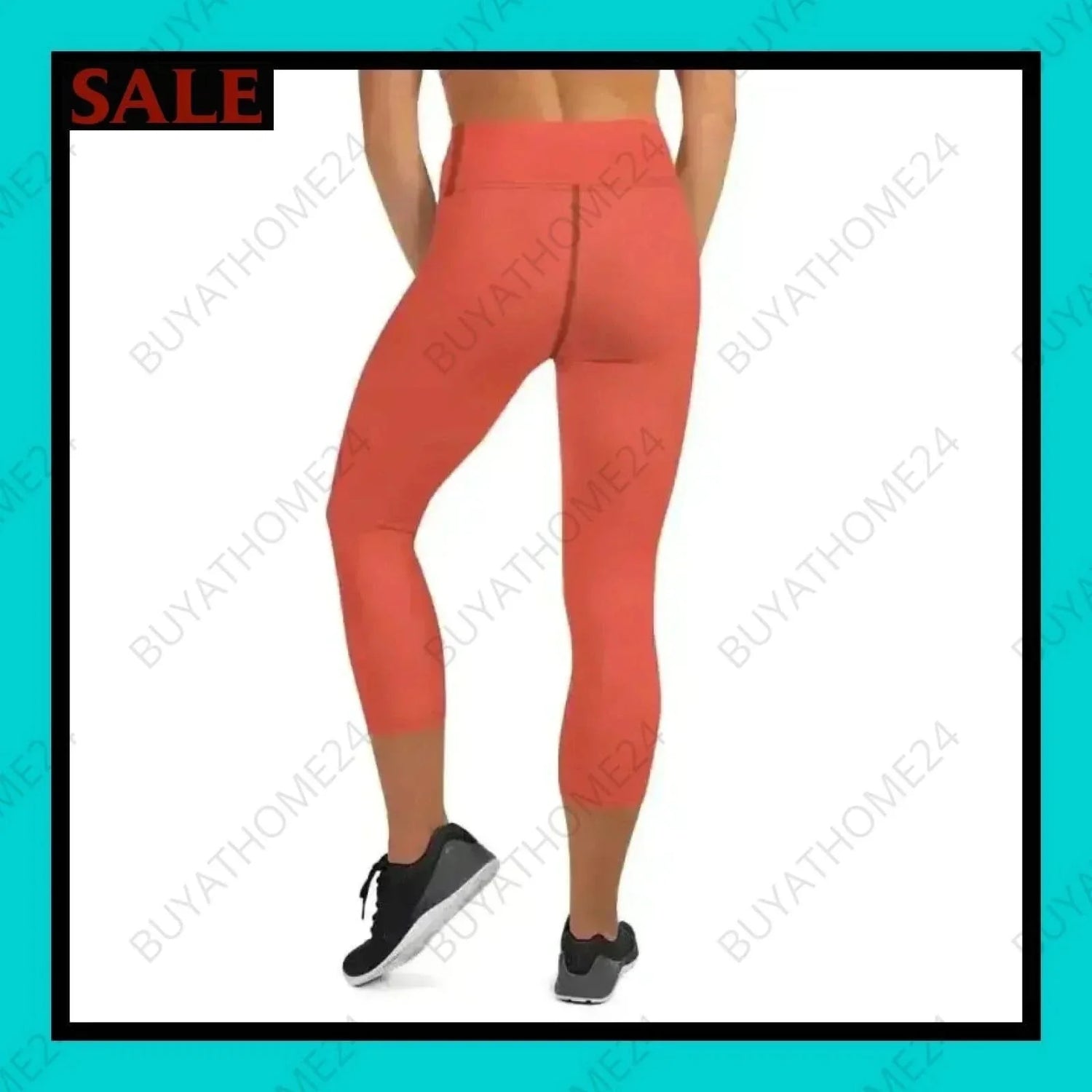 • Damen Capri-Leggings XS-XL - BUYATHOME24 - Textildruck - GERMANY - Capri-Leggings, DAMENMODE