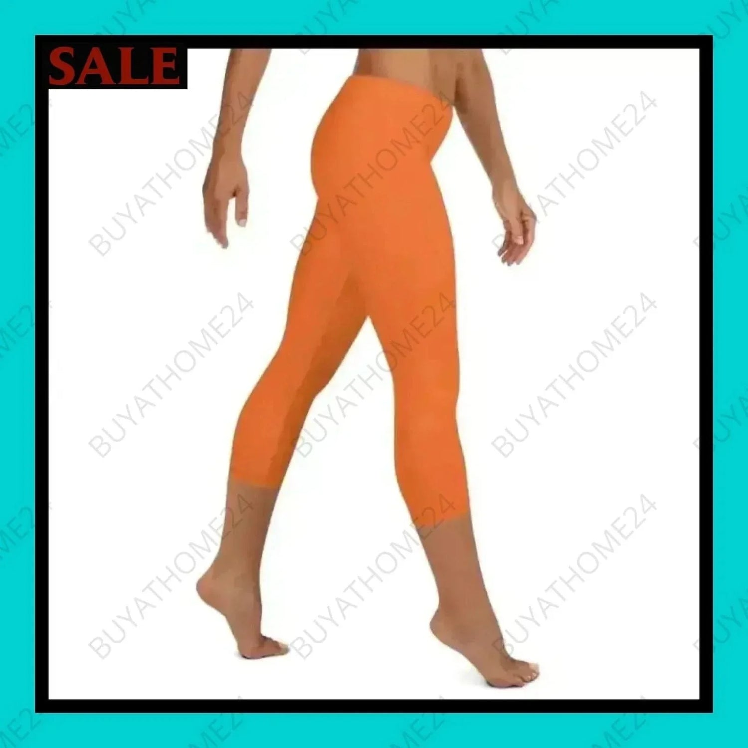 • Damen Capri-Leggings XS-XL - BUYATHOME24 - Textildruck - GERMANY - Capri-Leggings, DAMENMODE