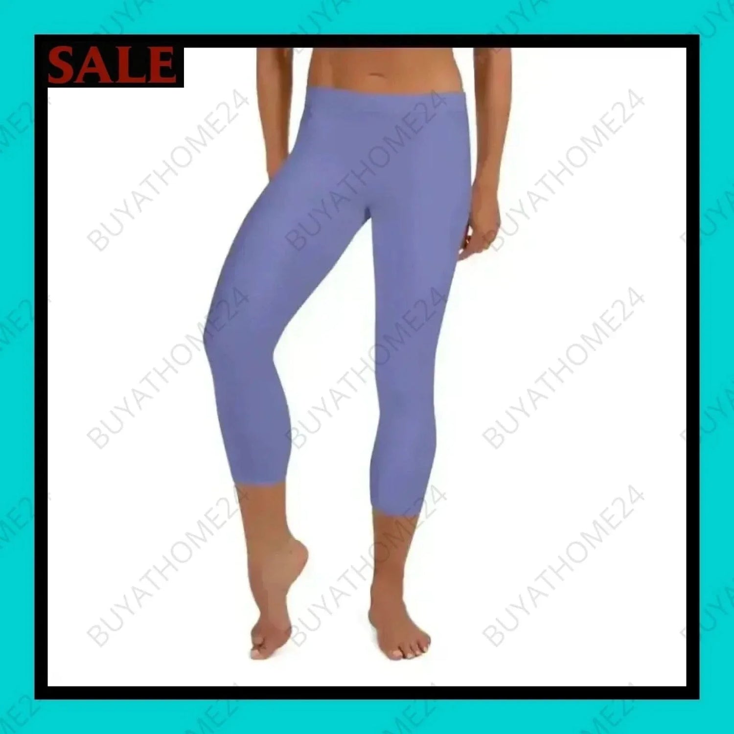 • Damen Capri-Leggings XS-XL - BUYATHOME24 - Textildruck - GERMANY - Capri-Leggings, DAMENMODE