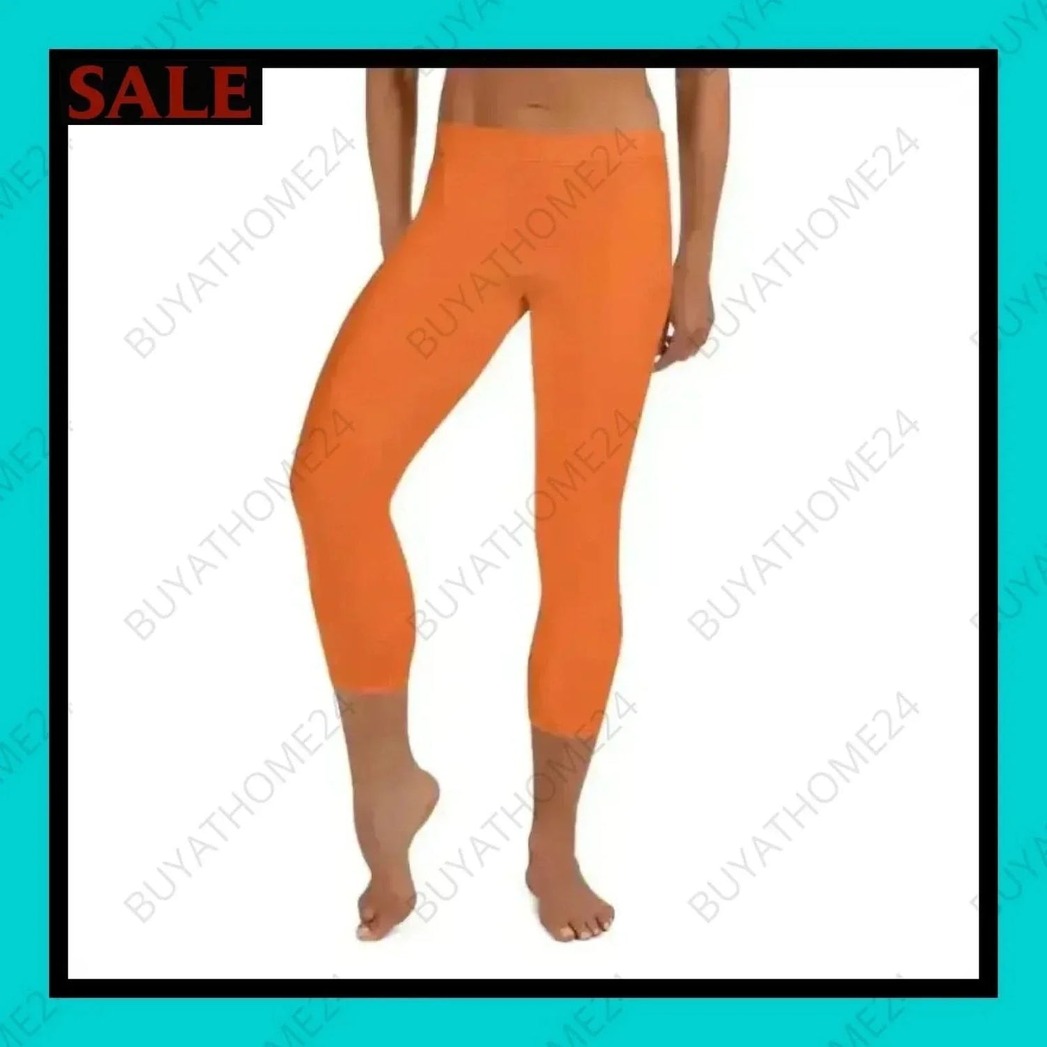 • Damen Capri-Leggings XS-XL - BUYATHOME24 - Textildruck - GERMANY - Capri-Leggings, DAMENMODE