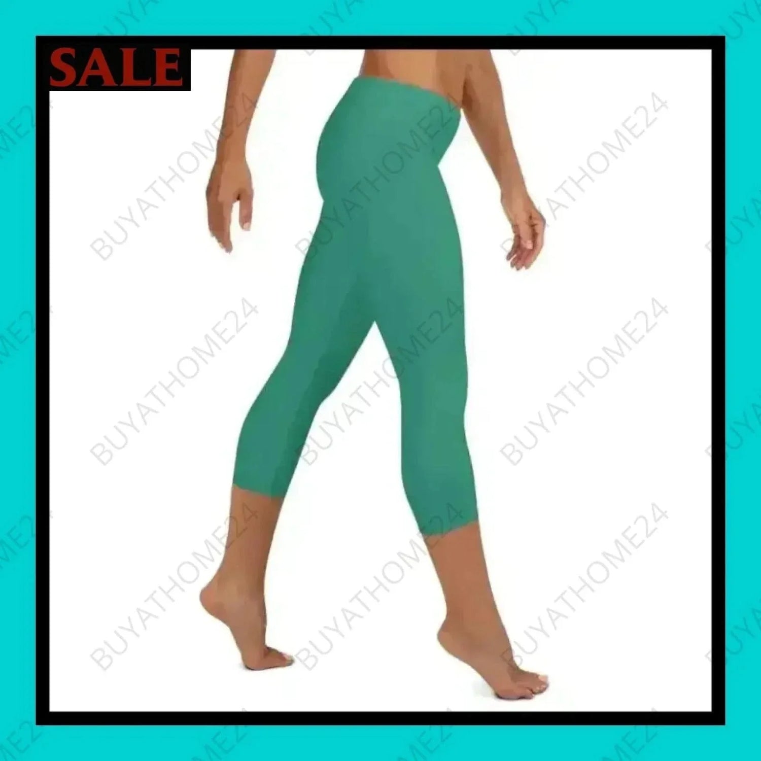 • Damen Capri-Leggings XS-XL - BUYATHOME24 - Textildruck - GERMANY - Capri-Leggings, DAMENMODE