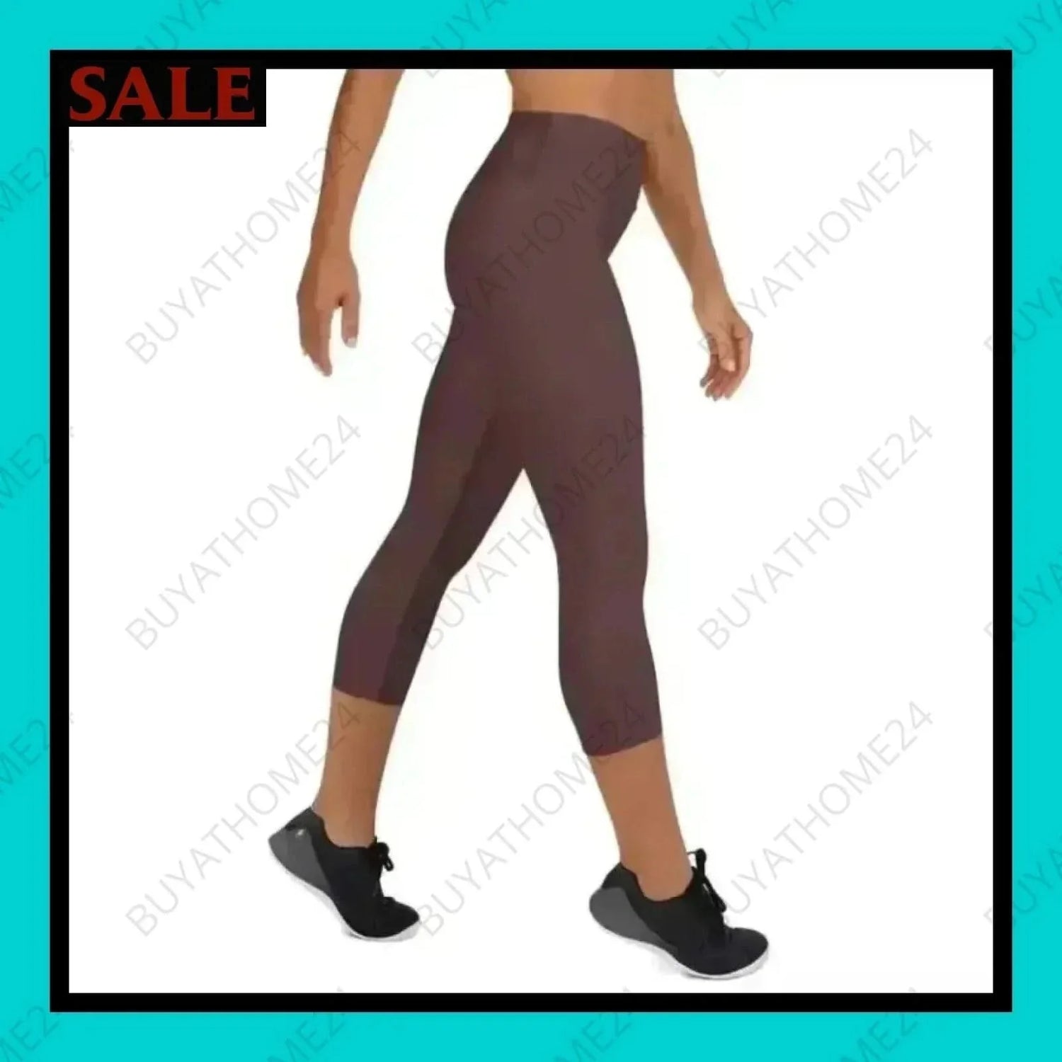 • Damen Capri-Leggings XS-XL - BUYATHOME24 - Textildruck - GERMANY - Capri-Leggings, DAMENMODE