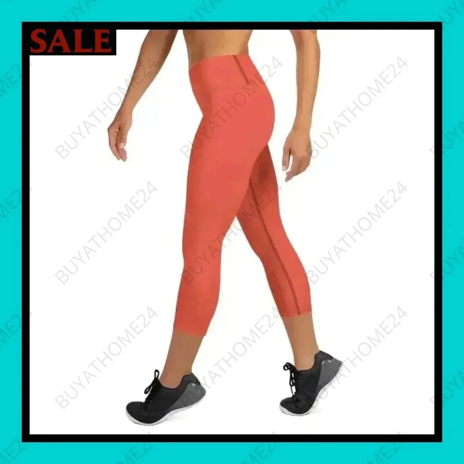 • Damen Capri-Leggings XS-XL - BUYATHOME24 - Textildruck - GERMANY - Capri-Leggings, DAMENMODE