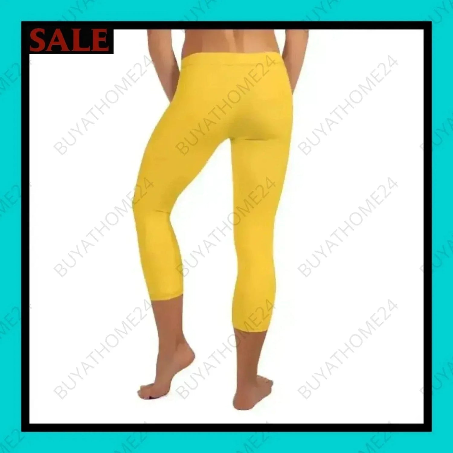 • Damen Capri-Leggings XS-XL - BUYATHOME24 - Textildruck - GERMANY - Capri-Leggings, DAMENMODE