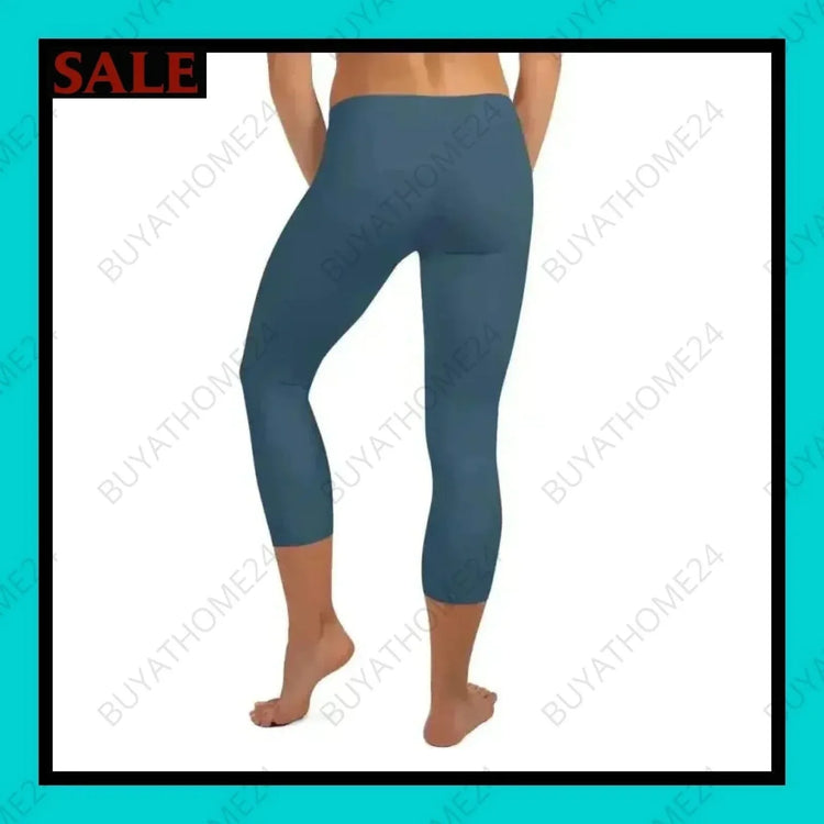 • Damen Capri-Leggings XS-XL - BUYATHOME24 - Textildruck - GERMANY - Capri-Leggings, DAMENMODE