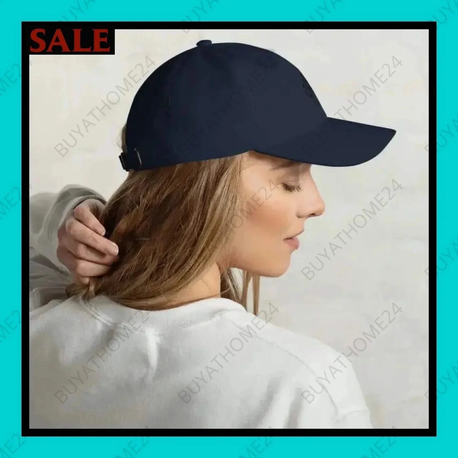 • Damen Dad Cap 52 cm - 59 cm - BUYATHOME24 - Capdruck - GERMANY - Dad Cap, DAMENMODE