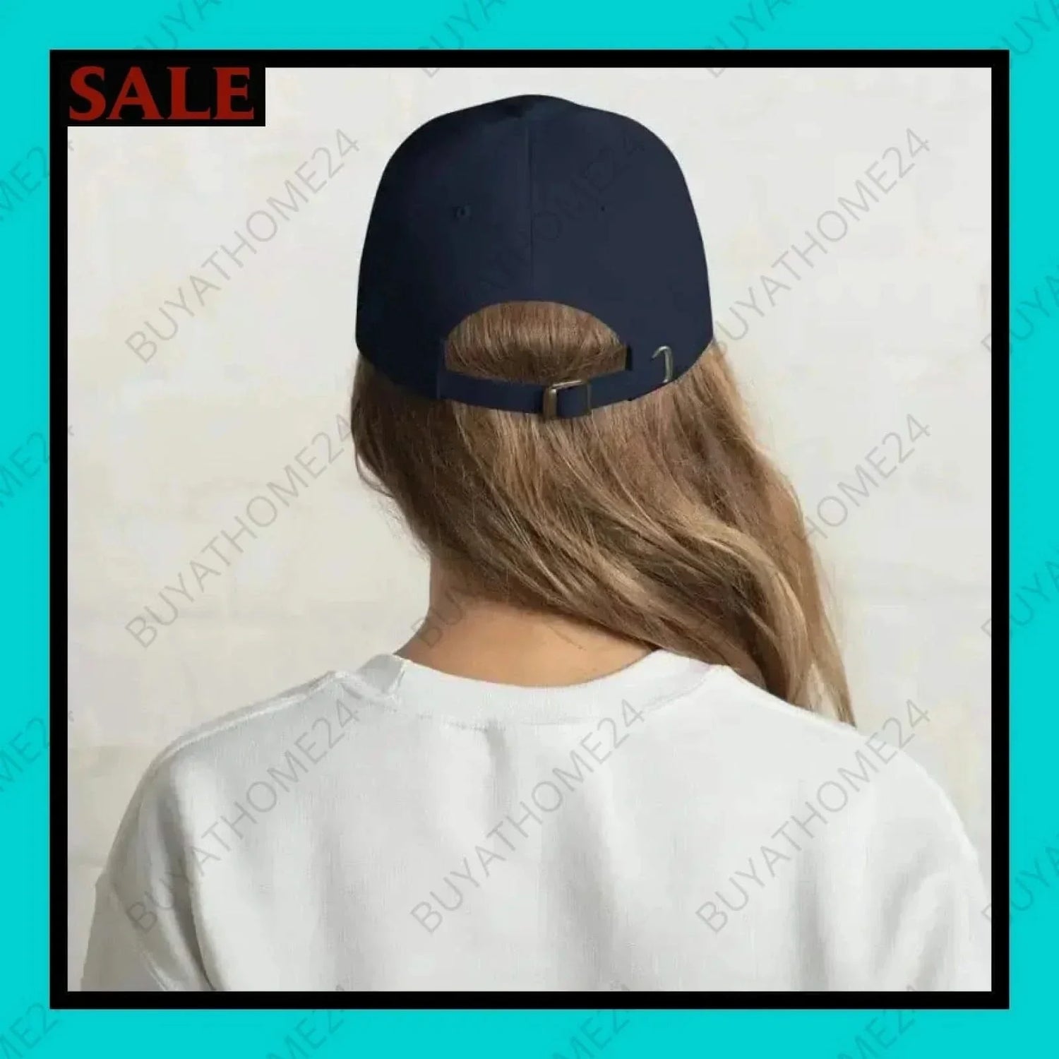 • Damen Dad Cap 52 cm - 59 cm - BUYATHOME24 - Capdruck - GERMANY - Dad Cap, DAMENMODE