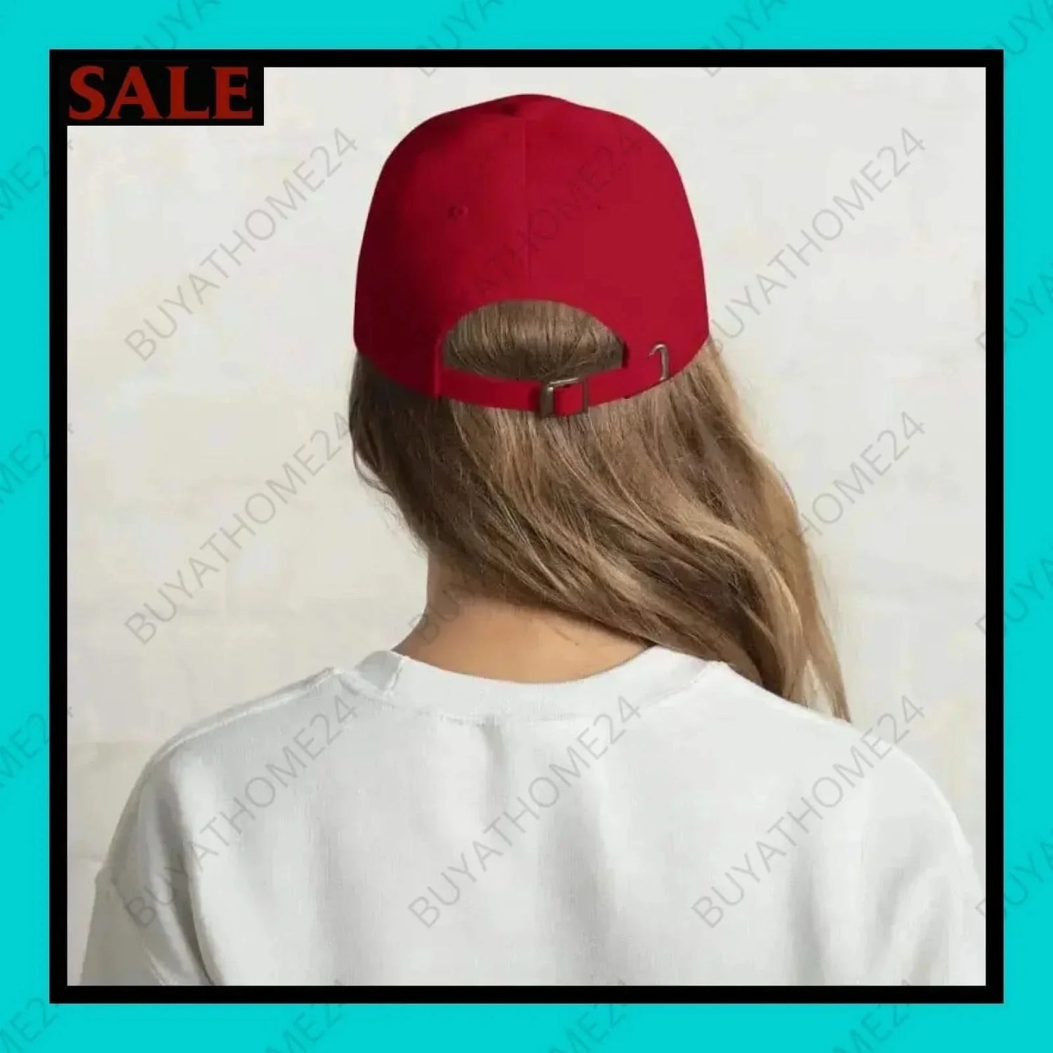 • Damen Dad Cap 52 cm - 59 cm - BUYATHOME24 - Capdruck - GERMANY - Dad Cap, DAMENMODE