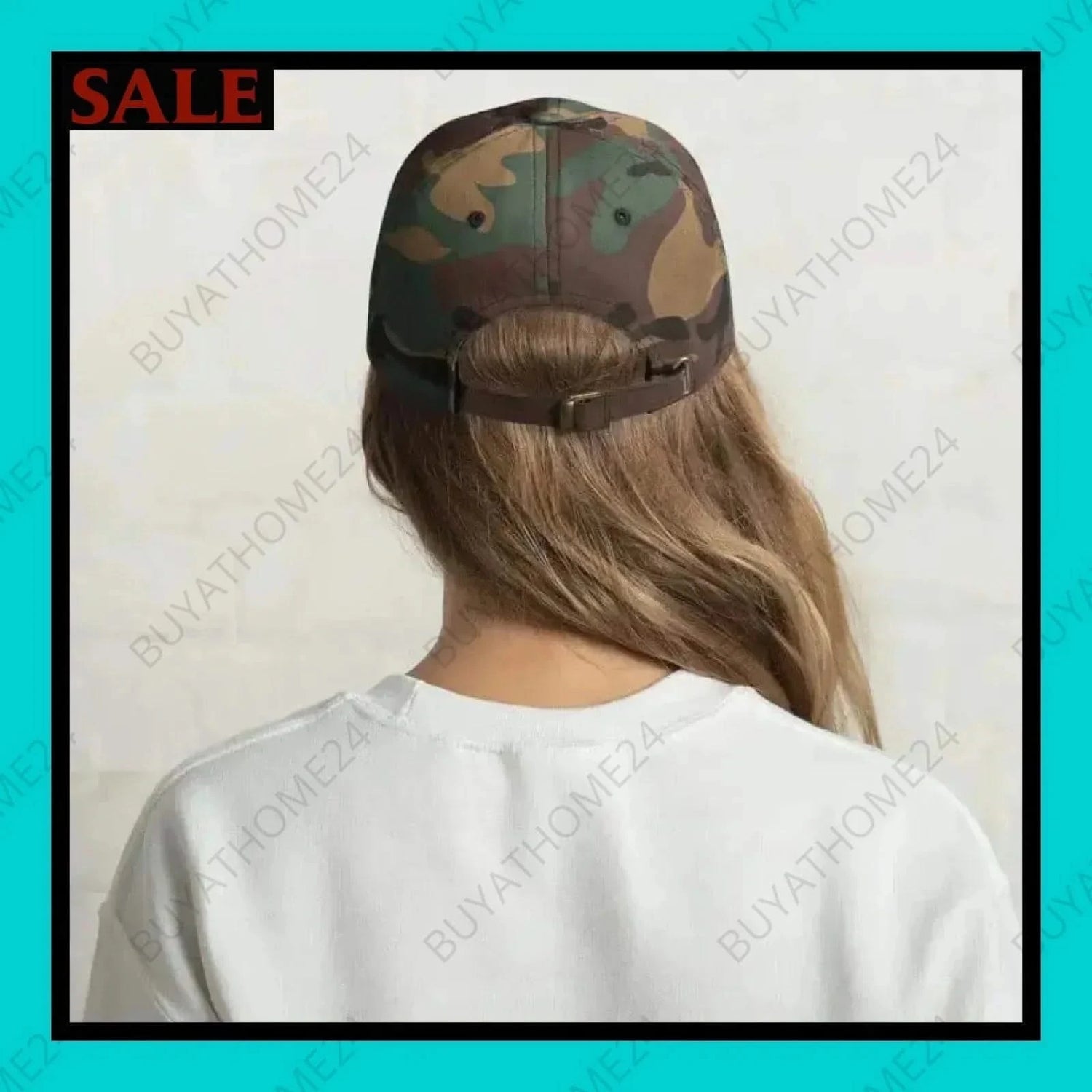 Damen Dad Cap 52 cm - 59 cm - BUYATHOME24 - Capdruck - GERMANY - Dad Cap, DAMENMODE