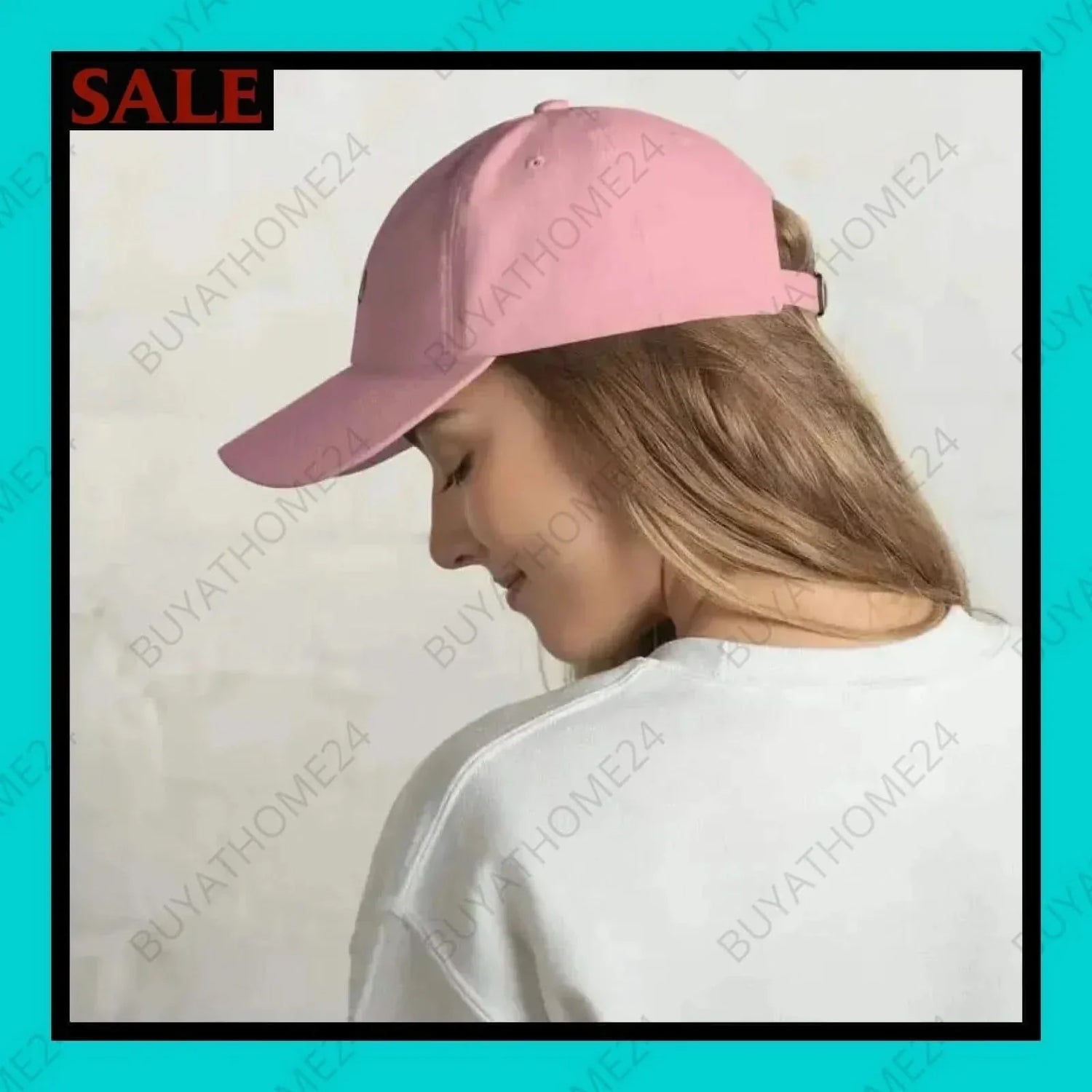 • Damen Dad Cap 52 cm - 59 cm - BUYATHOME24 - Capdruck - GERMANY - Dad Cap, DAMENMODE