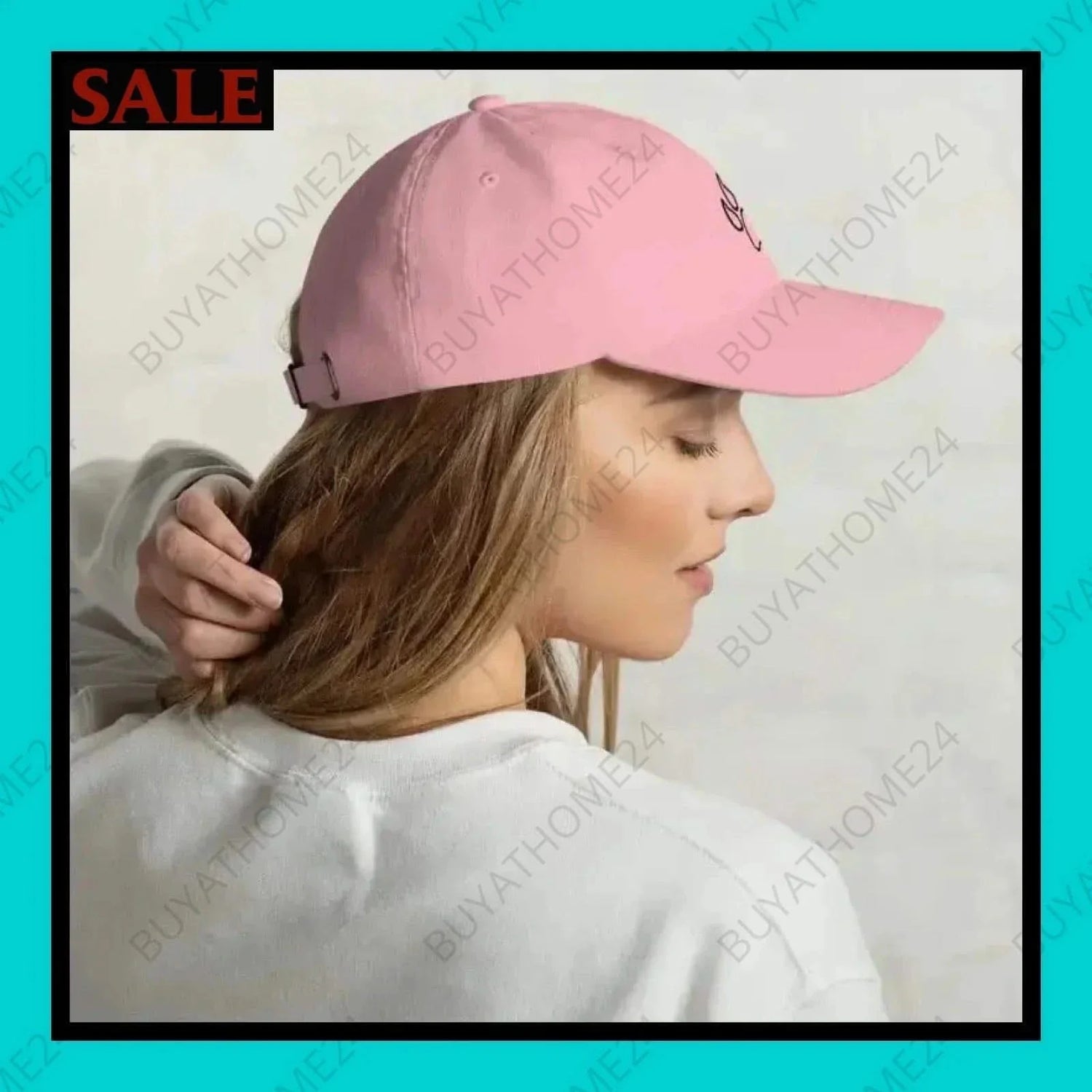 • Damen Dad Cap 52 cm - 59 cm - BUYATHOME24 - Capdruck - GERMANY - Dad Cap, DAMENMODE