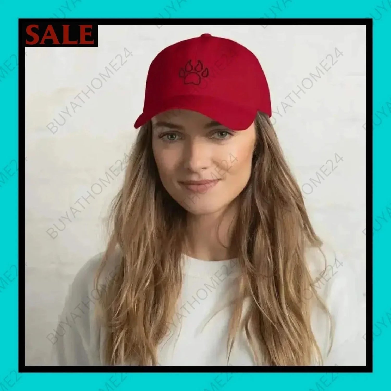 • Damen Dad Cap 52 cm - 59 cm - BUYATHOME24 - Capdruck - GERMANY - Dad Cap, DAMENMODE