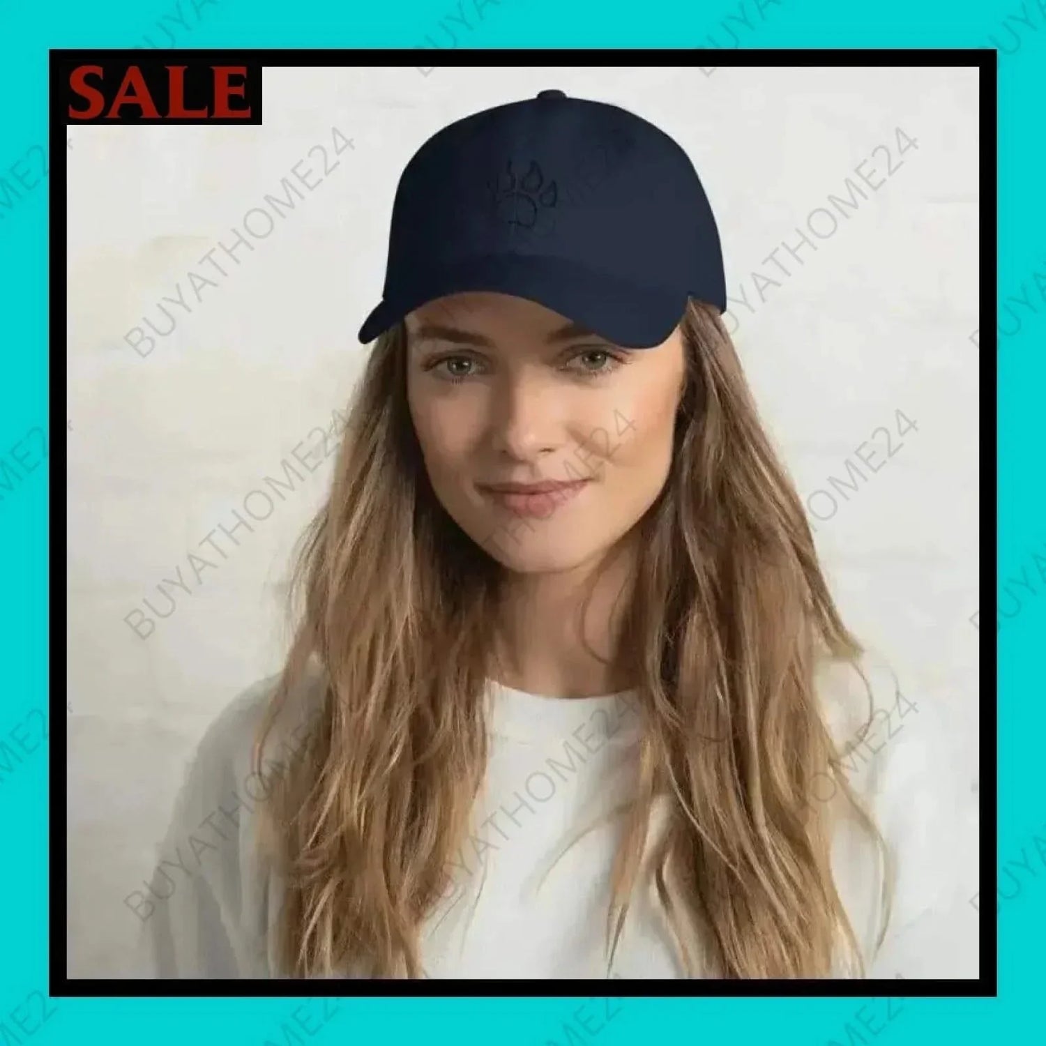 • Damen Dad Cap 52 cm - 59 cm - BUYATHOME24 - Capdruck - GERMANY - Dad Cap, DAMENMODE