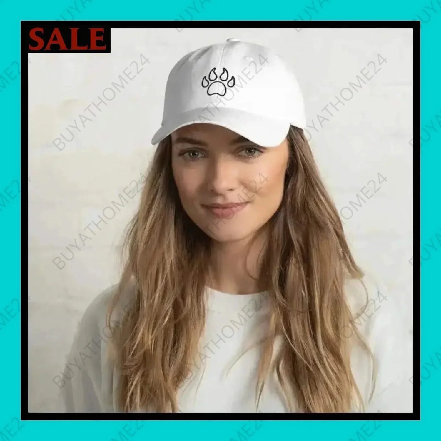 • Damen Dad Cap 52 cm - 59 cm - BUYATHOME24 - Capdruck - GERMANY - Dad Cap, DAMENMODE