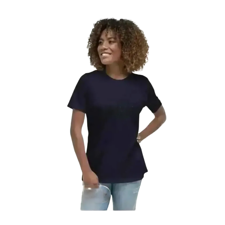 Damen Baumwoll-Grafik-T-Shirt von BUYATHOME24 in verschiedenen Größen, Rundhalsausschnitt, stilbewusstes Design, für Damen.