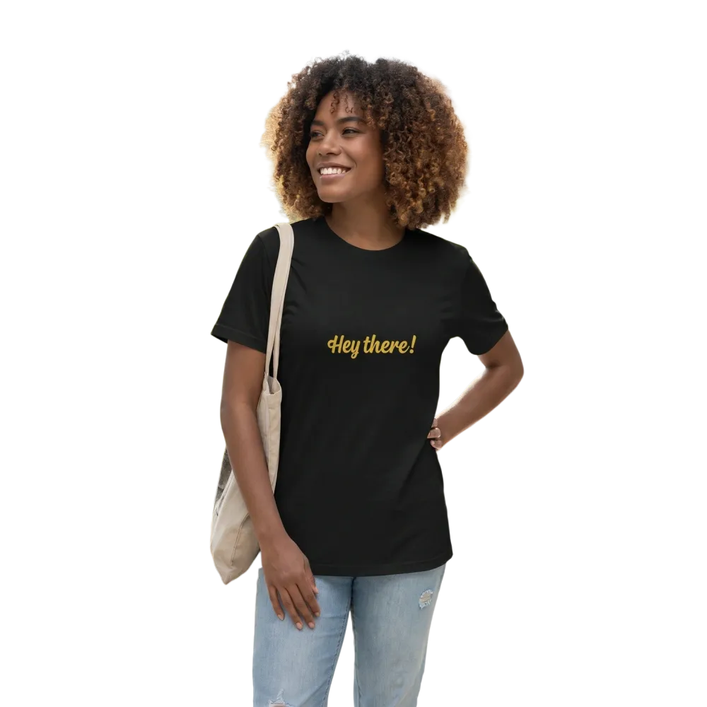 Damen Grafik T-Shirt aus Baumwolle, Rundhals, mit buntem Druck, in den Größen S bis 3XL, von BUYATHOME24.