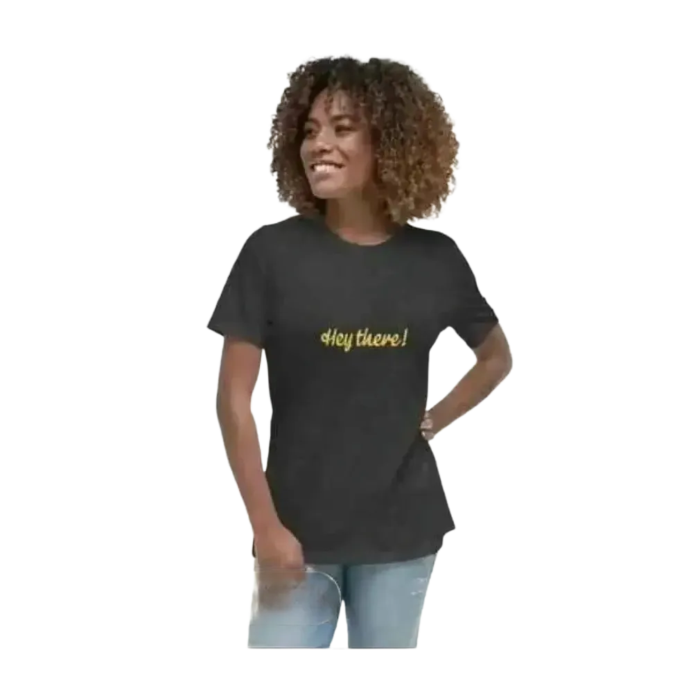 Damen Grafik T-Shirt aus Baumwolle, Rundhals, in S bis 3XL, stilvolles Damen T-Shirt mit grafischem Design von BUYATHOME24