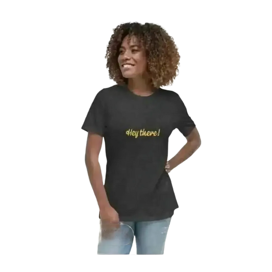 Damen Grafik T-Shirt aus Baumwolle, Rundhals, in S bis 3XL, stilvolles Damen T-Shirt mit grafischem Design von BUYATHOME24