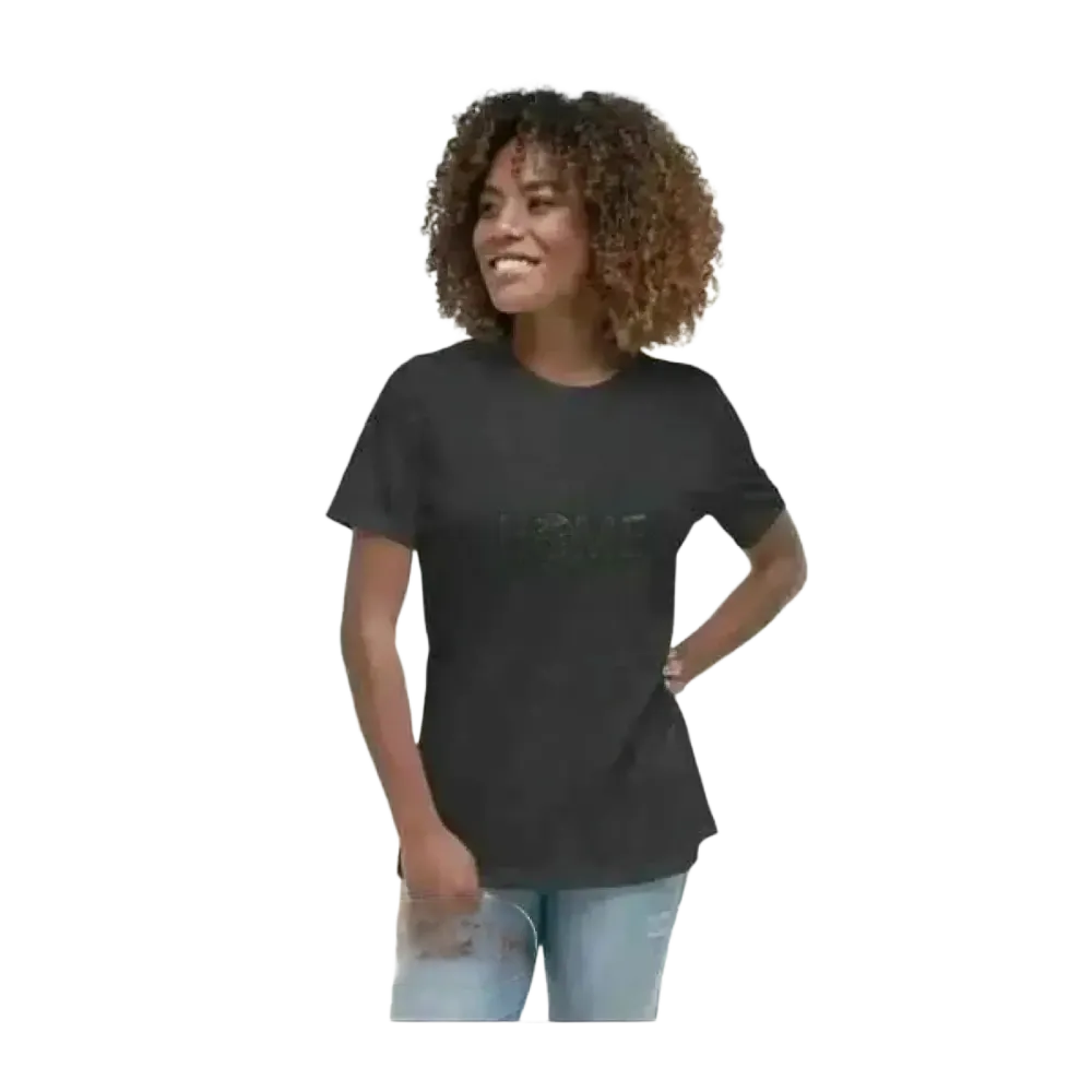 Damen Baumwoll-Grafik-T-Shirt von BUYATHOME24 in verschiedenen Größen, Rundhalsausschnitt, stilvolles Damen T-Shirt.