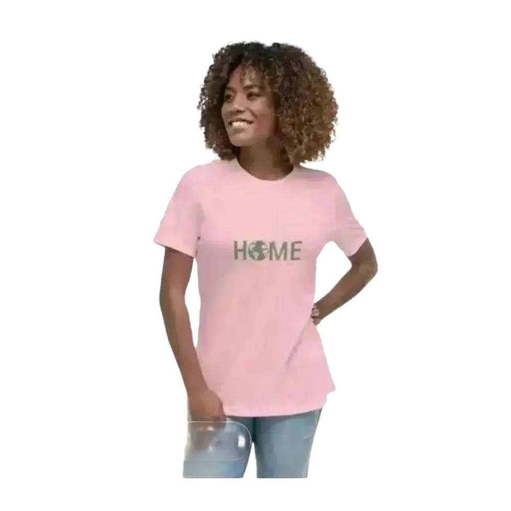 Damen Baumwoll-Grafik-T-Shirt von BUYATHOME24, Rundhals, in verschiedenen Größen S-3XL, stilvolles Damen T-Shirt mit Grafikdesign