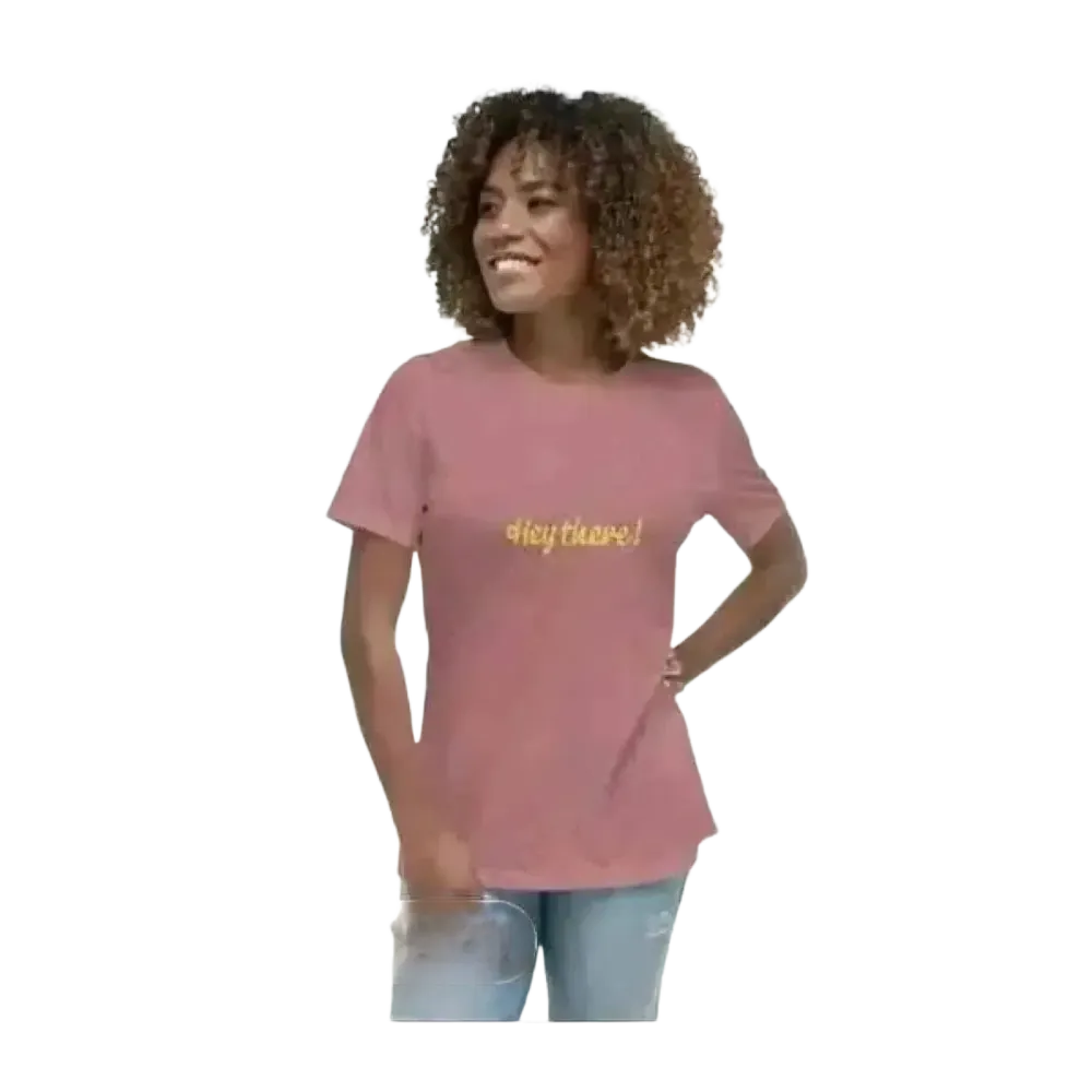 Grafik Damen T-Shirt aus Baumwolle in S bis 3XL, rundhals, stilbewusste Frauen, bequemes T-Shirt von BUYATHOME24