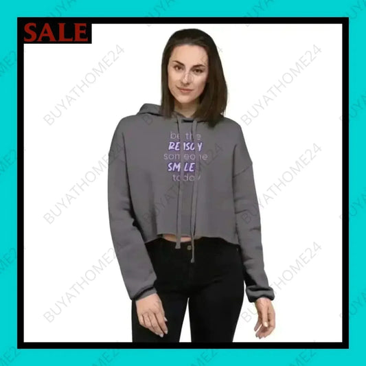 • Damen Hoodie Cropped S-2XL - BUYATHOME24 - Hoodiedruck - GERMANY - DAMENMODE, Hoodie, YOUR STYLE