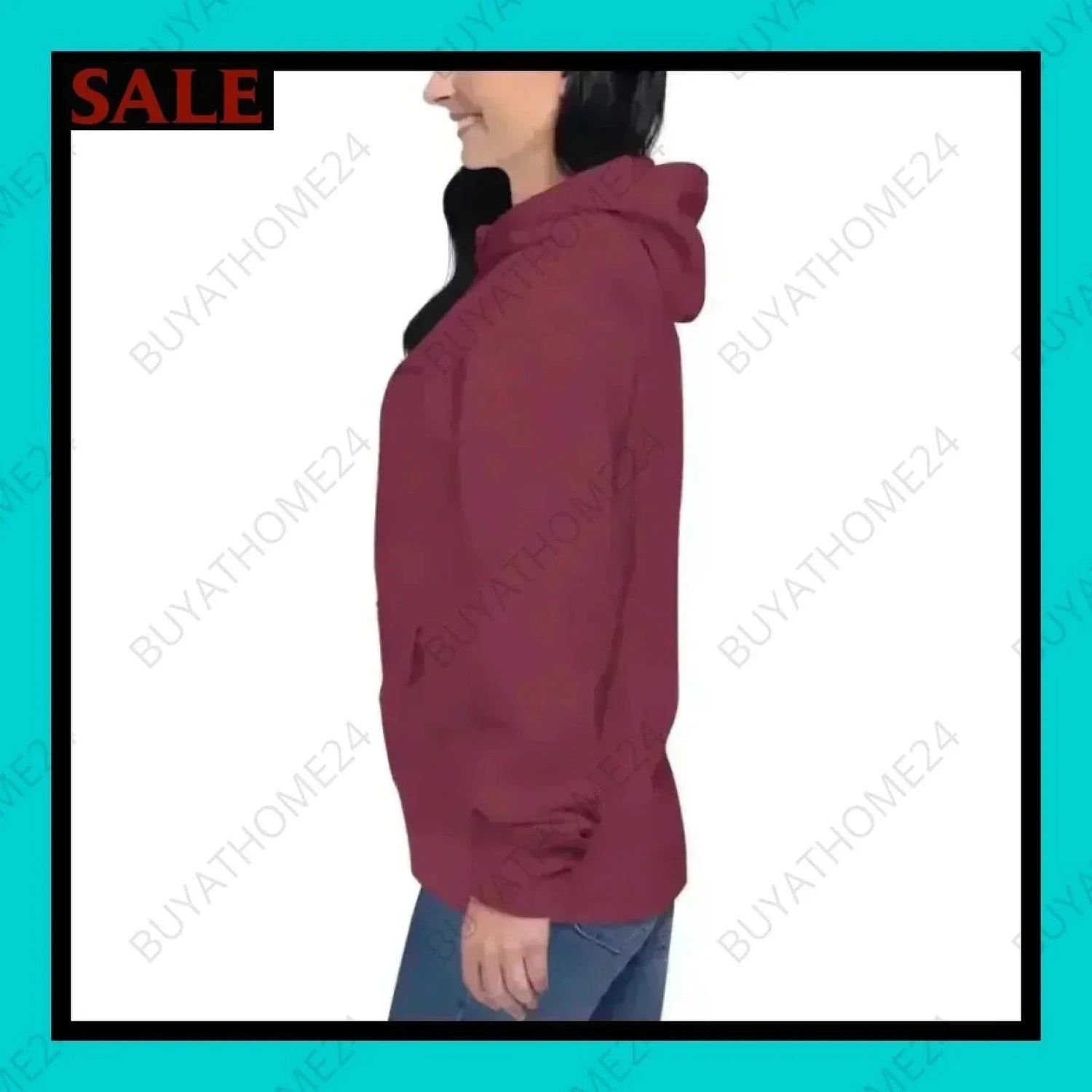 • Damen Hoodie S-3XL - BUYATHOME24 - bestickt - GERMANY - DAMENMODE, Hoodie, YOUR STYLE