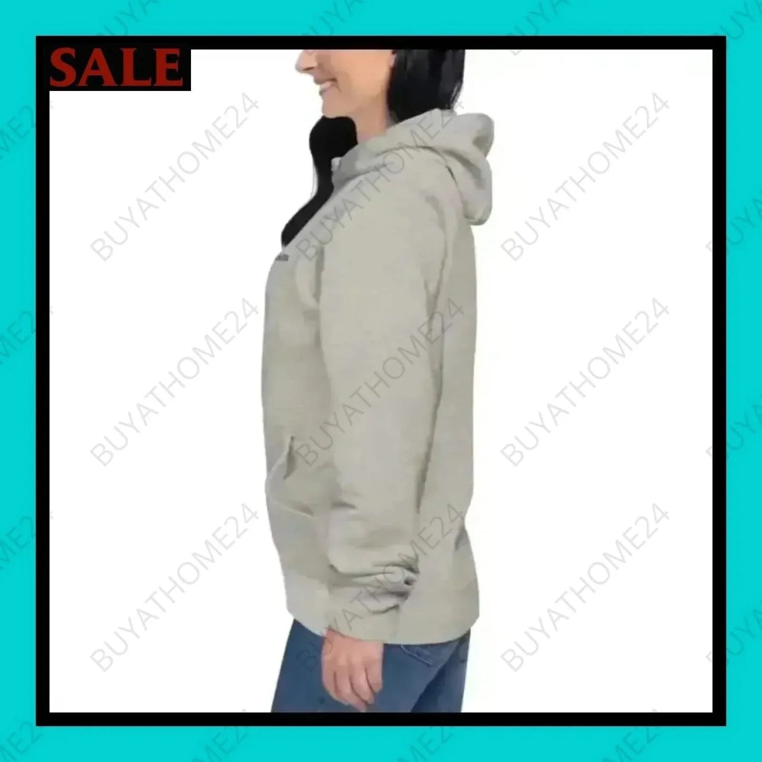 • Damen Hoodie S-3XL - BUYATHOME24 - bestickt - GERMANY - DAMENMODE, Hoodie, YOUR STYLE