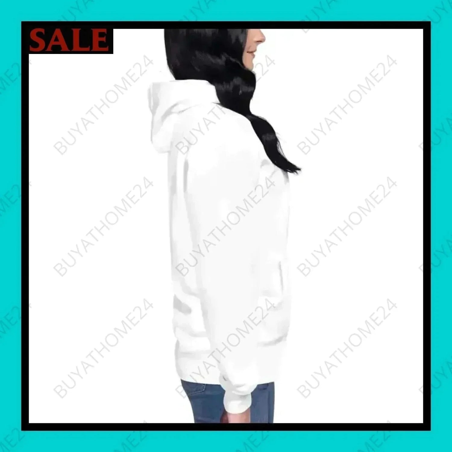 • Damen Hoodie S-3XL - BUYATHOME24 - bestickt - GERMANY - DAMENMODE, Hoodie, YOUR STYLE