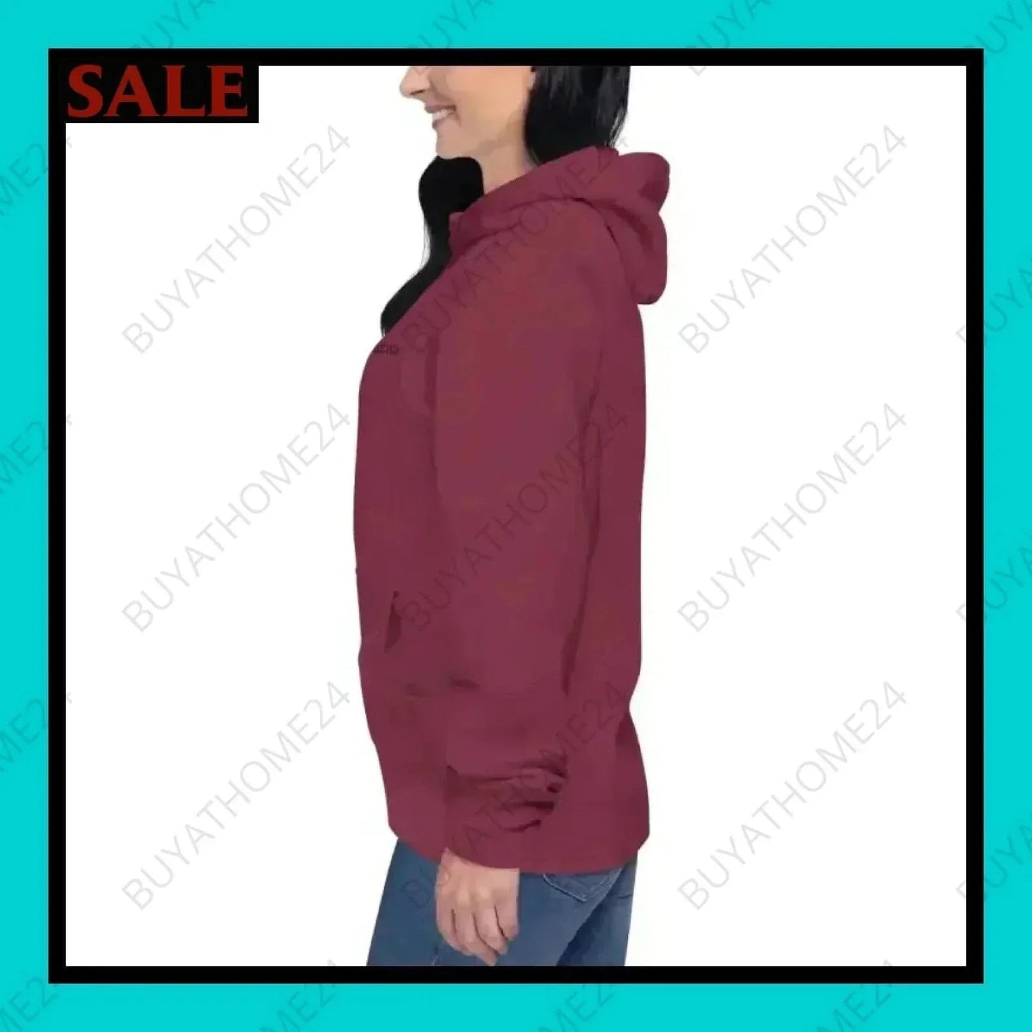 • Damen Hoodie S-3XL - BUYATHOME24 - bestickt - GERMANY - DAMENMODE, Hoodie, YOUR STYLE