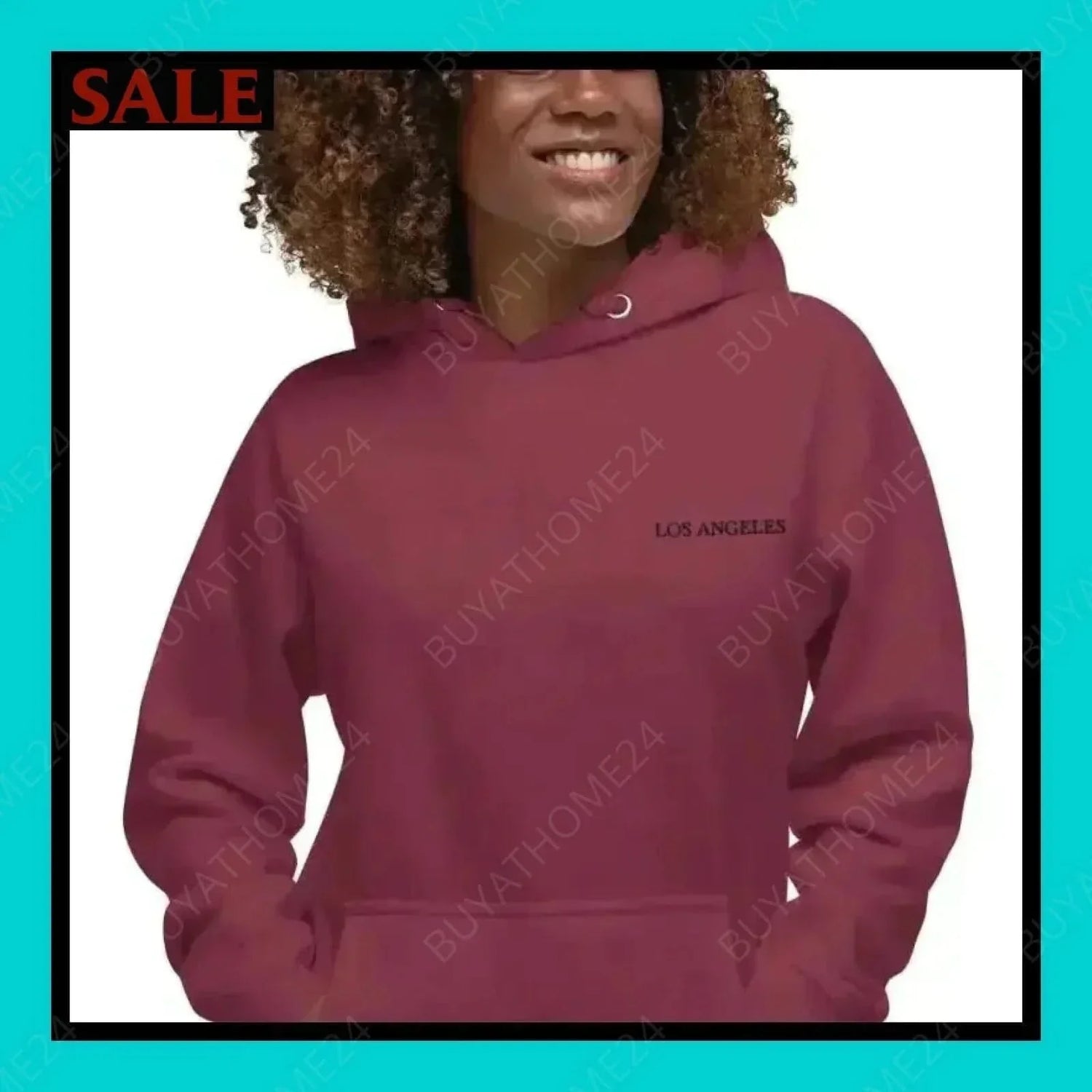 • Damen Hoodie S-3XL - BUYATHOME24 - bestickt - GERMANY - DAMENMODE, Hoodie, YOUR STYLE